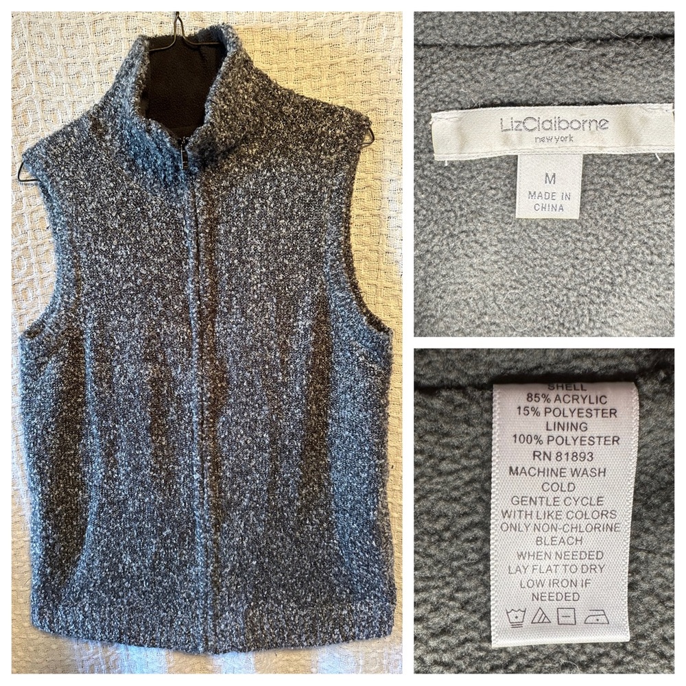 Liz Claiborne sweater vest